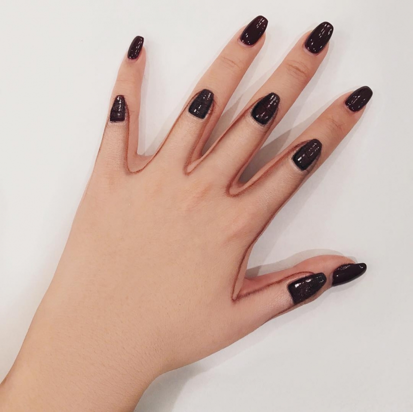 "Estoy a la persona a comer" la canadiense maquillaje artista dibuja los rostros de las mujeres con las hamburguesas, bocadillos y pizzas