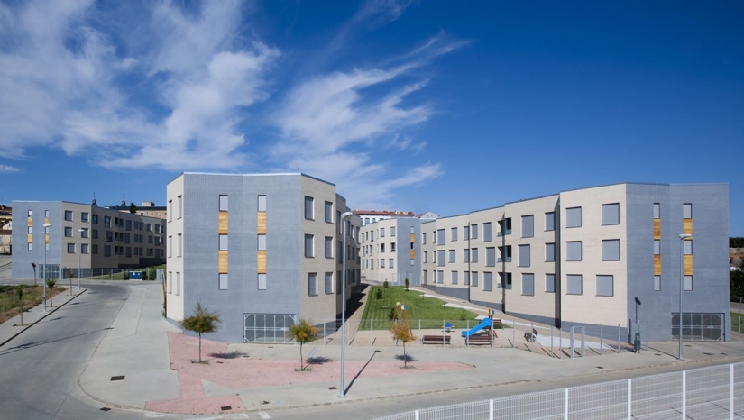 European home for the poor, which look like Moscow elitki