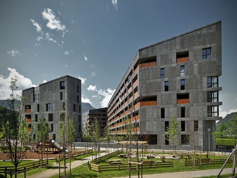 European home for the poor, which look like Moscow elitki