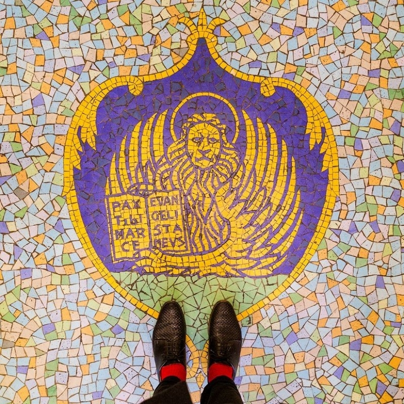 Exquisite Venetian floor mosaics