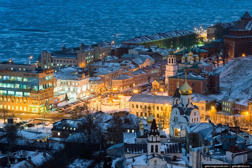 Fabulosa invierno, Nizhniy Novgorod