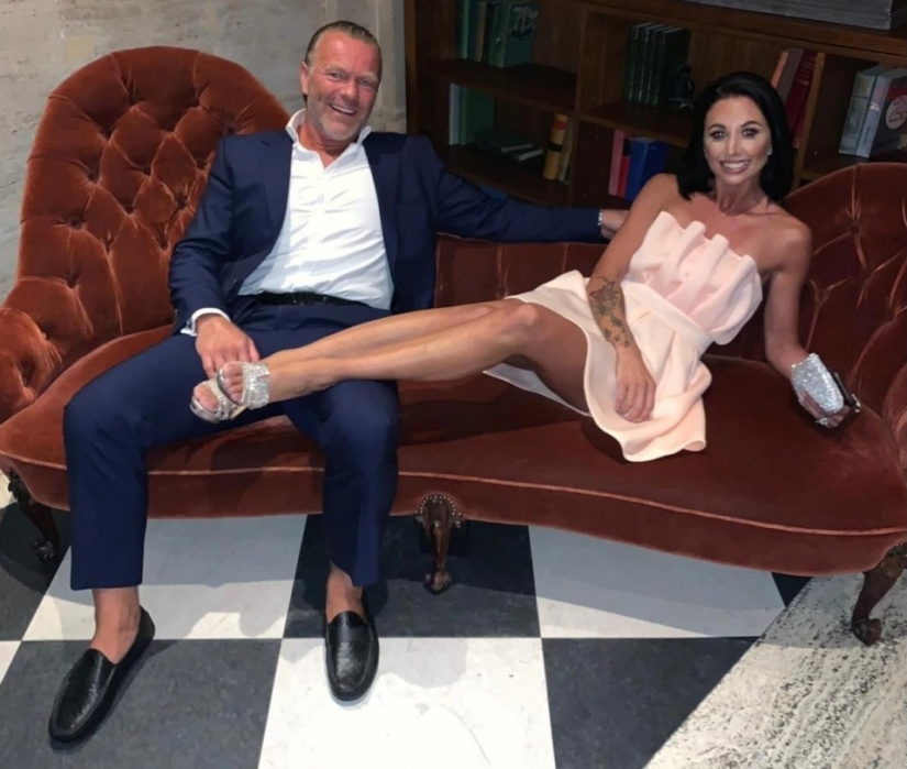 Fina y clara: el Británico se ve dos veces más jóvenes debido a la frágil figura