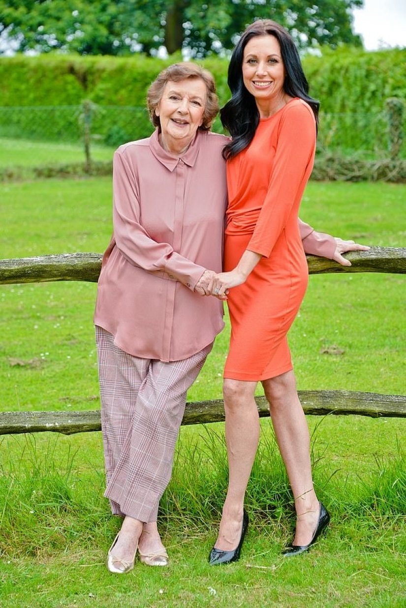 Fina y clara: el Británico se ve dos veces más jóvenes debido a la frágil figura