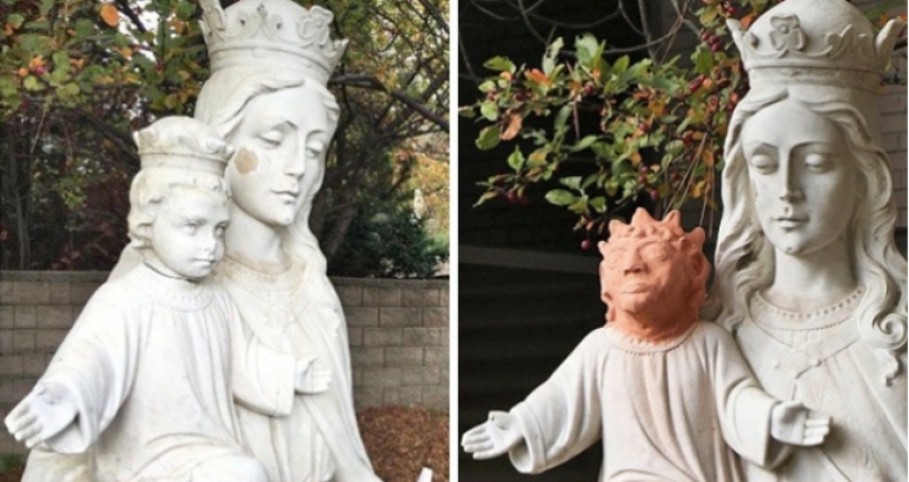 "Fluffy Jesus" and 8 fatal mistakes of restorers