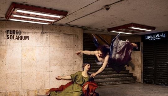 Fotógrafo asentado en Budapest personajes de pinturas clásicas