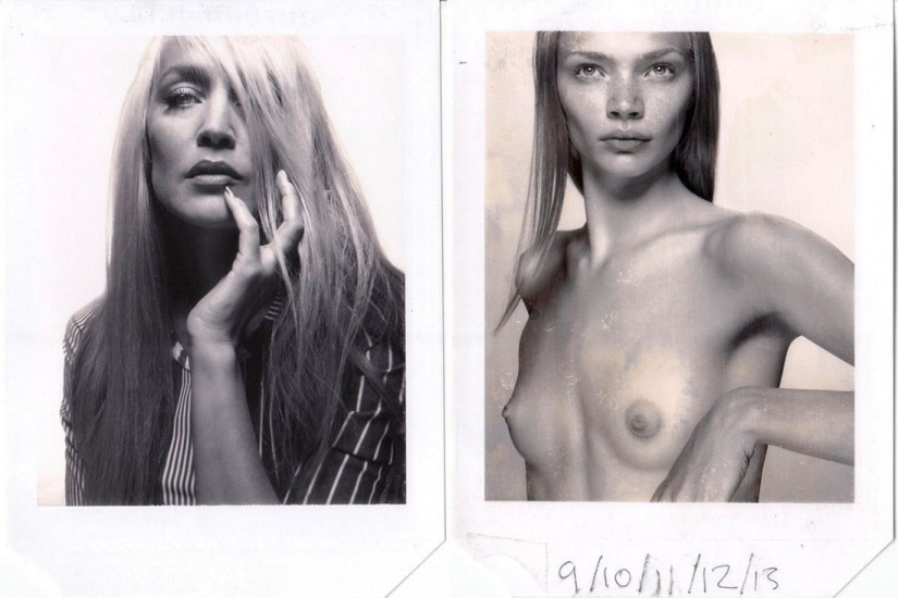 From Jerry Hall to jodie Kidd: a unique archive of Polaroid photos