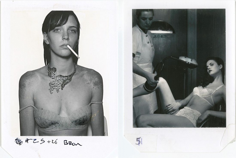 From Jerry Hall to jodie Kidd: a unique archive of Polaroid photos