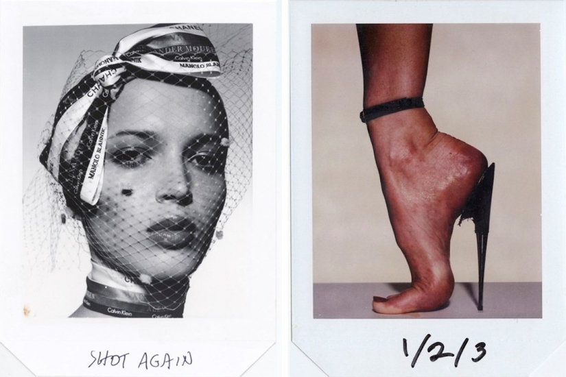From Jerry Hall to jodie Kidd: a unique archive of Polaroid photos