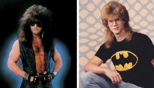 Fuego peinados de la década de los 80, que no te dejará indiferente