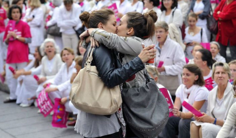 Fuerte, sexo débil: la mayoría de fotos impactantes de la mujer, los movimientos de protesta