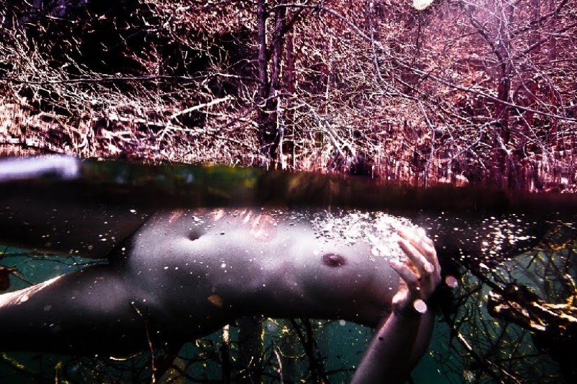 Girls and absorbing water elements from Neil Craver
