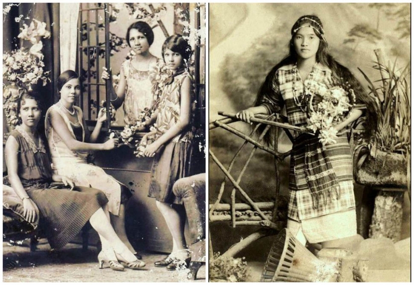 Give the young people looked like teenagers from different countries 100 years ago