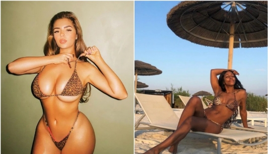 Glamorous predator: bikini animal print — a new fashion trend among the stars of Instagram Glamorous predator: bikini animal print — a new fashion trend among the stars of Instagram