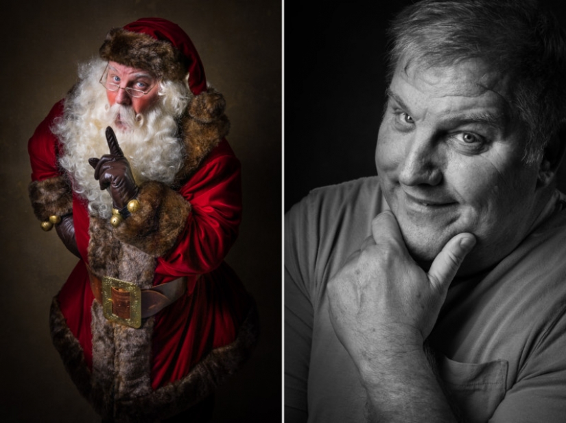 Good holiday photo project: the many Santa Claus