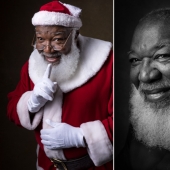 Good holiday photo project: the many Santa Claus