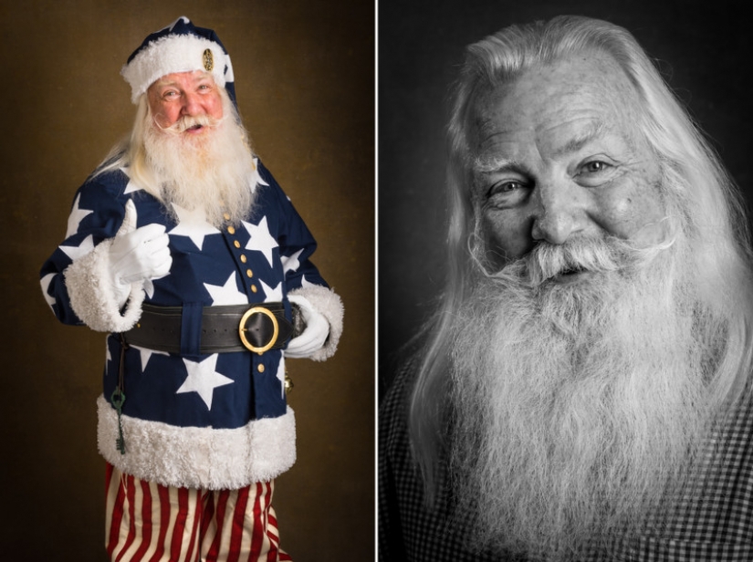 Good holiday photo project: the many Santa Claus