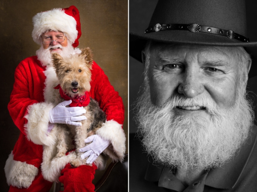 Good holiday photo project: the many Santa Claus