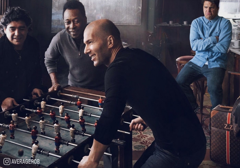 Guy inserts himself into photos with celebrities, and it is very funny