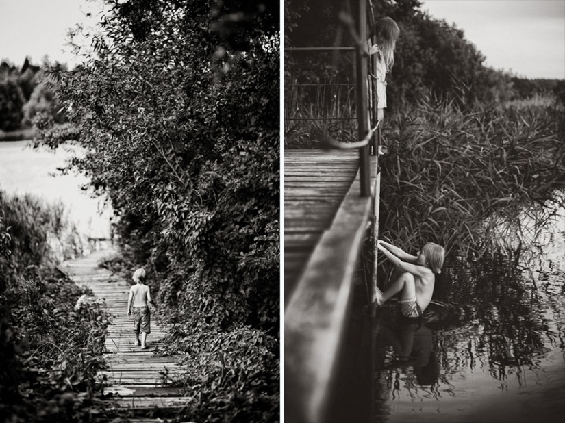 Happy childhood without computer and Internet