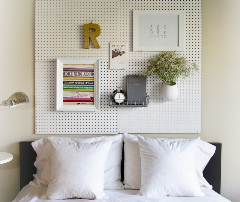 Headboard: the 30 most unusual design options
