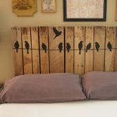 Headboard: the 30 most unusual design options