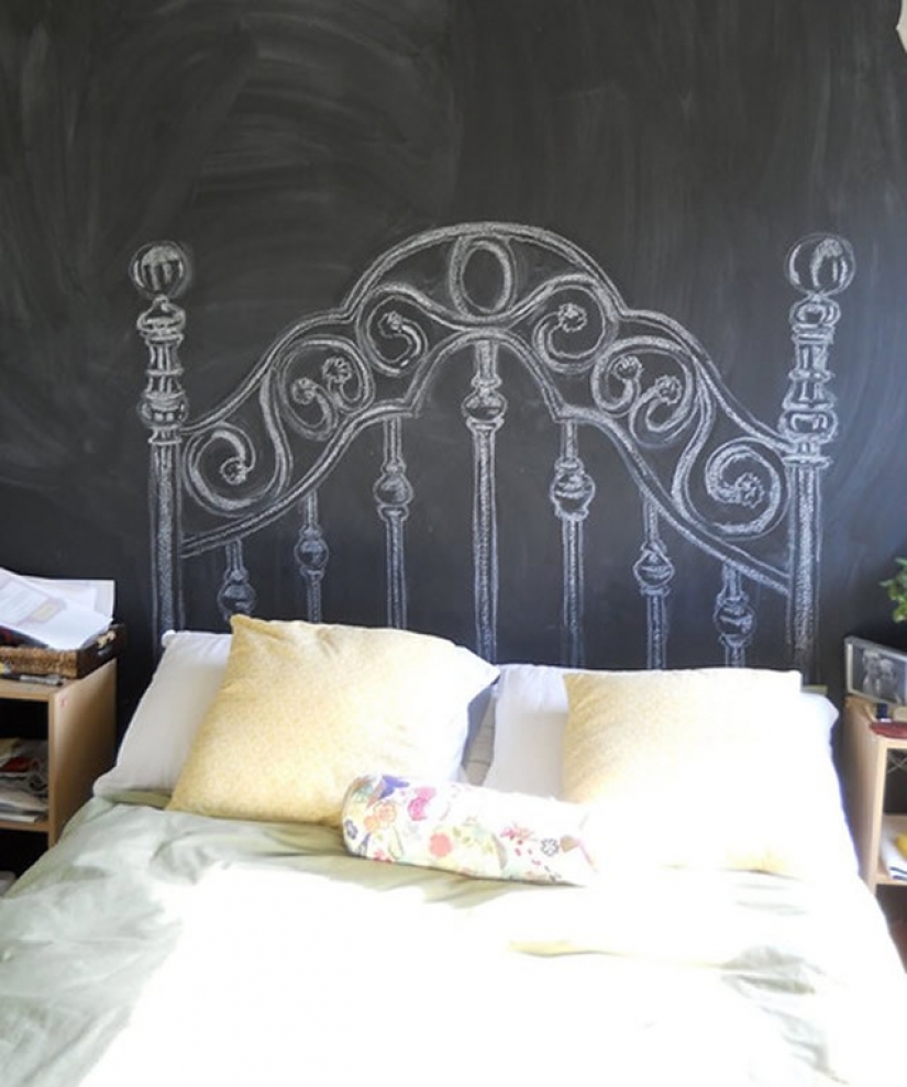 Headboard: the 30 most unusual design options