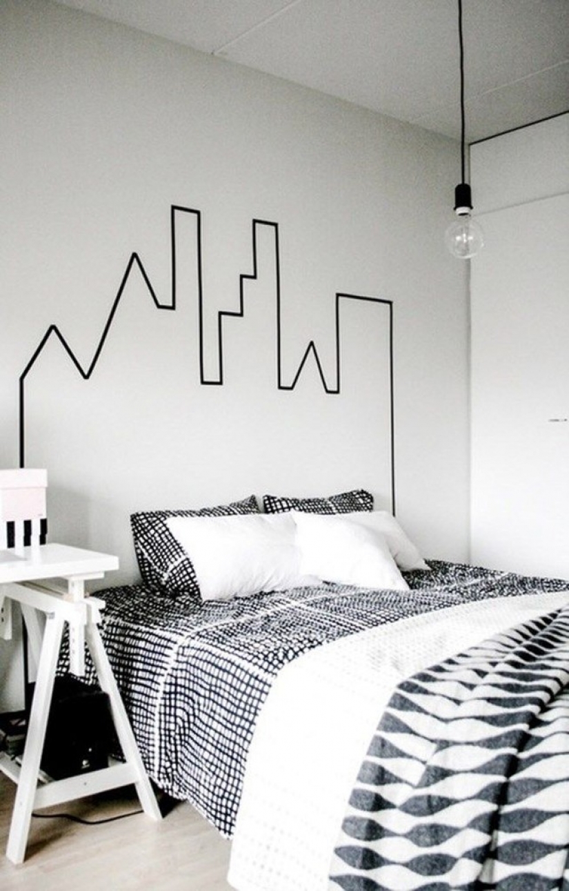 Headboard: the 30 most unusual design options