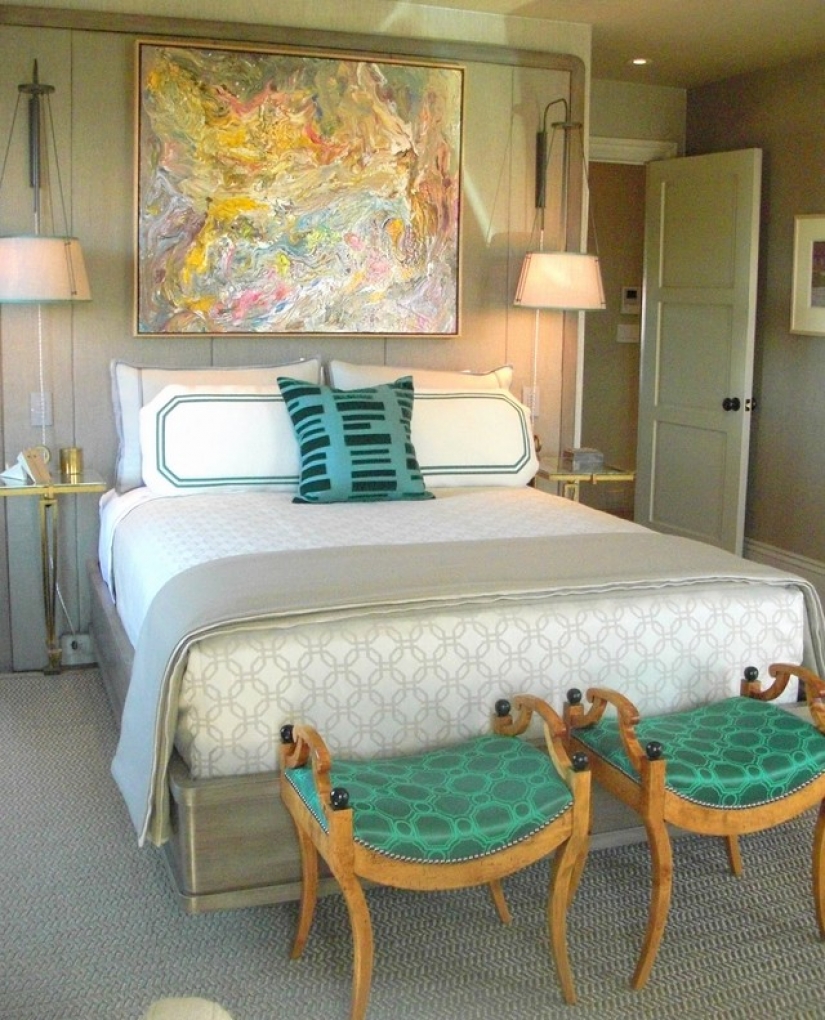 Headboard: the 30 most unusual design options