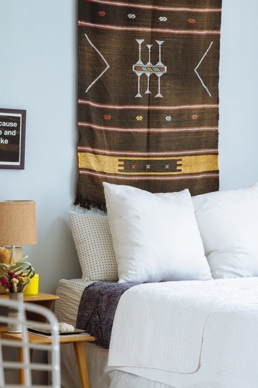 Headboard: the 30 most unusual design options