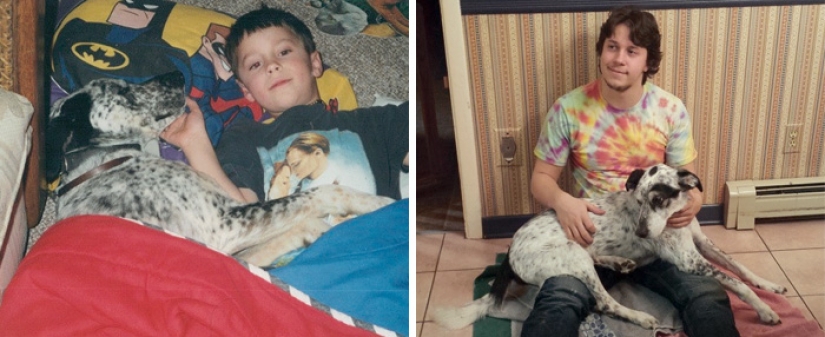 Heart breaks: the first and last photos of owners with their Pets Heart breaks: the first and last photos of owners with their Pets