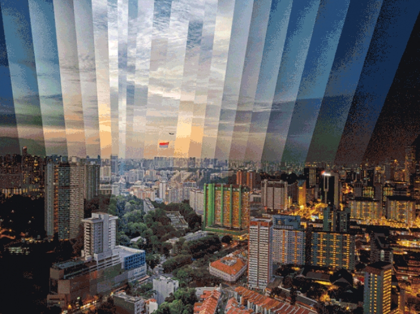 Hipnóticos gifs megaciudades Asiáticas Hipnóticos gifs megaciudades Asiáticas