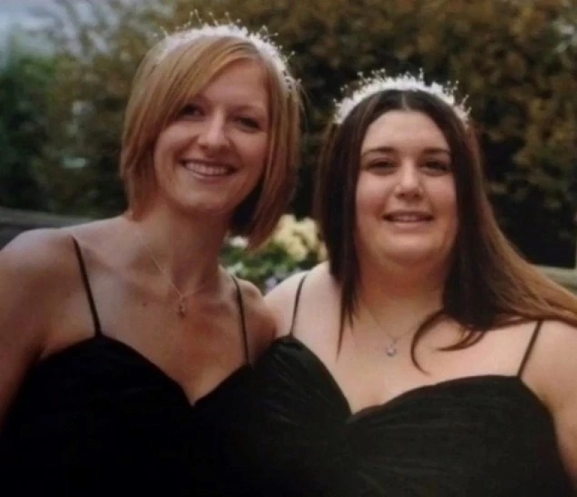 His own mother does not recognize the girl lost weight from 165 to 75 kg