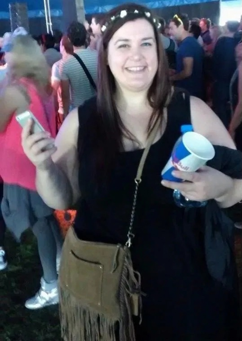 His own mother does not recognize the girl lost weight from 165 to 75 kg