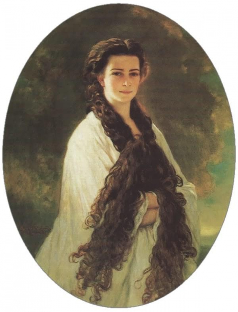 History of beauty — the famous "Rapunzel" of the XIX century