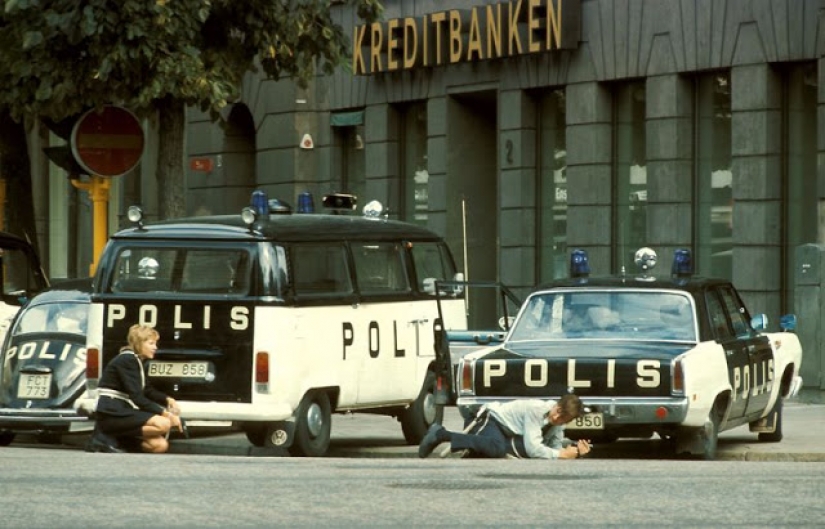 History of hostage-taking, after which came the term "Stockholm syndrome"