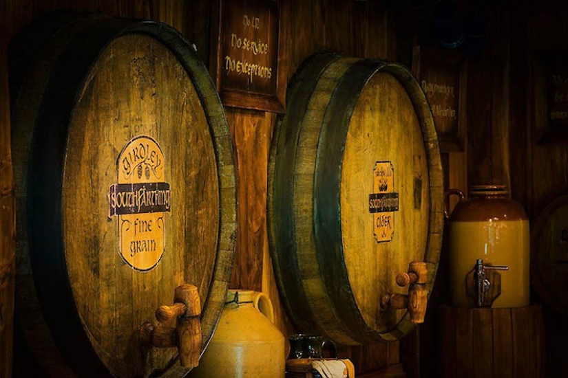 Hobbit bar en Nueva Zelanda Hobbit bar en Nueva Zelanda