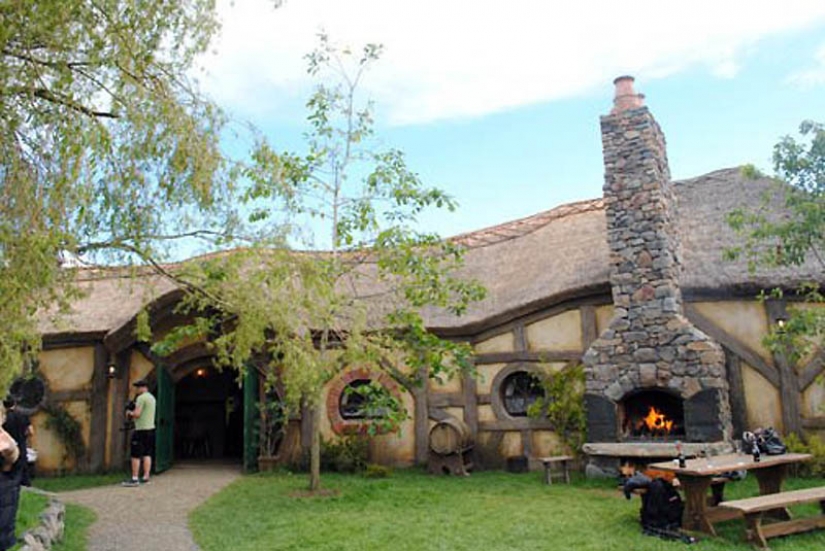 Hobbit bar en Nueva Zelanda Hobbit bar en Nueva Zelanda