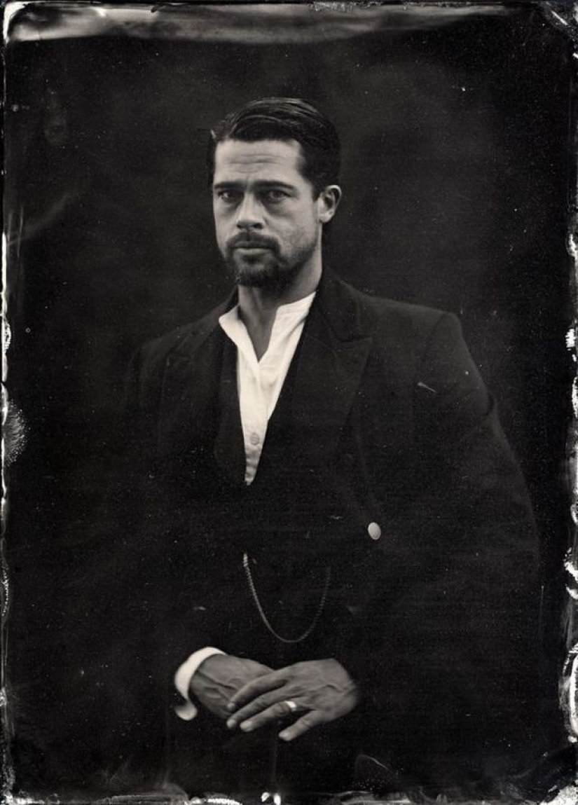 Hollywood stars captured by a camera of the XIX century Hollywood stars captured by a camera of the XIX century