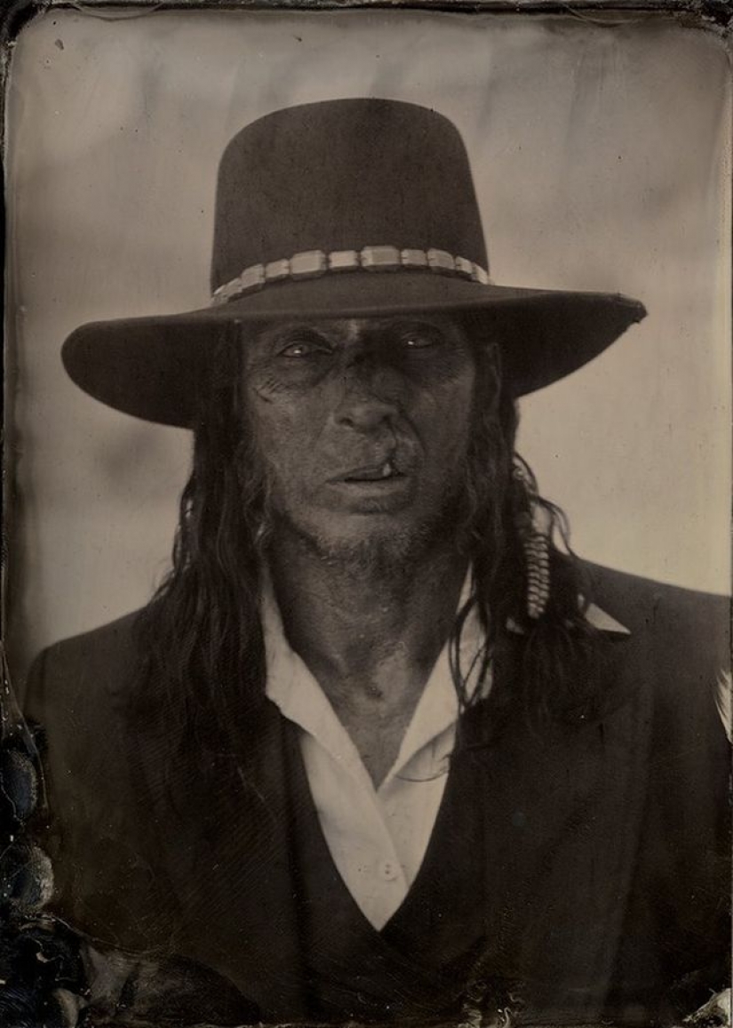 Hollywood stars captured by a camera of the XIX century Hollywood stars captured by a camera of the XIX century