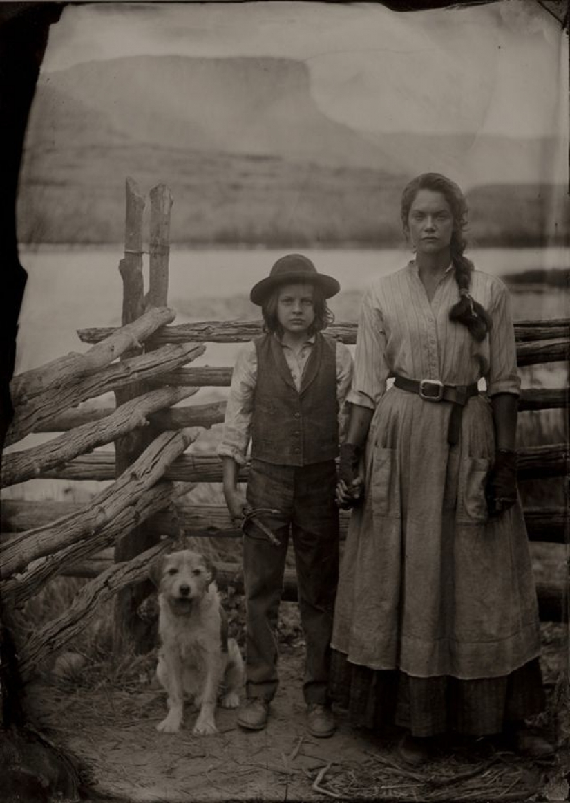 Hollywood stars captured by a camera of the XIX century Hollywood stars captured by a camera of the XIX century