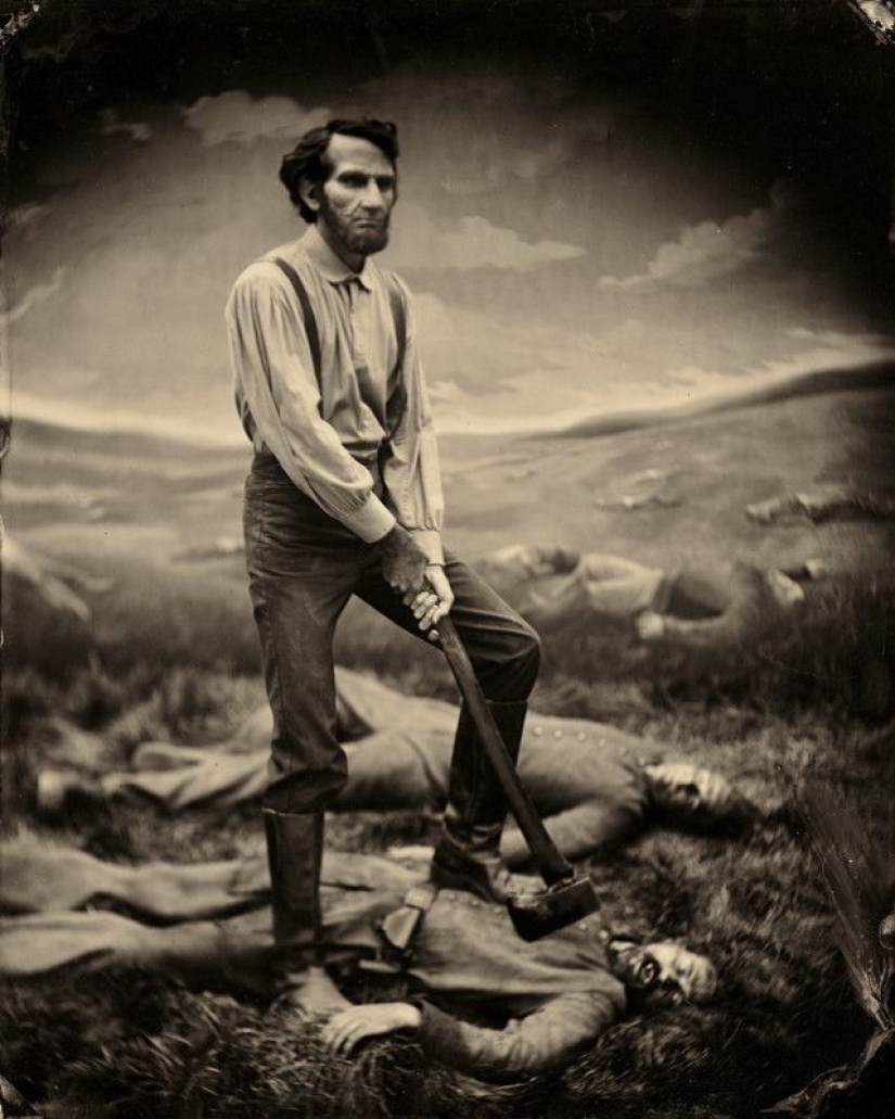 Hollywood stars captured by a camera of the XIX century Hollywood stars captured by a camera of the XIX century