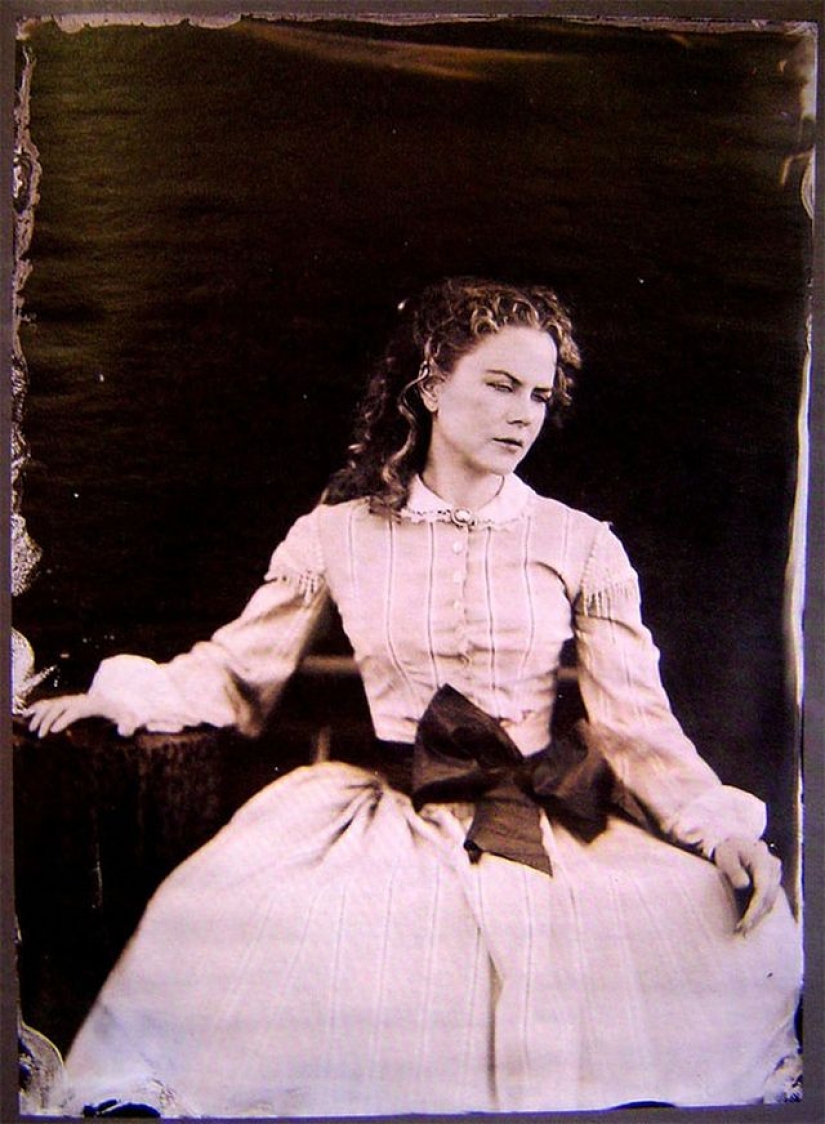 Hollywood stars captured by a camera of the XIX century Hollywood stars captured by a camera of the XIX century