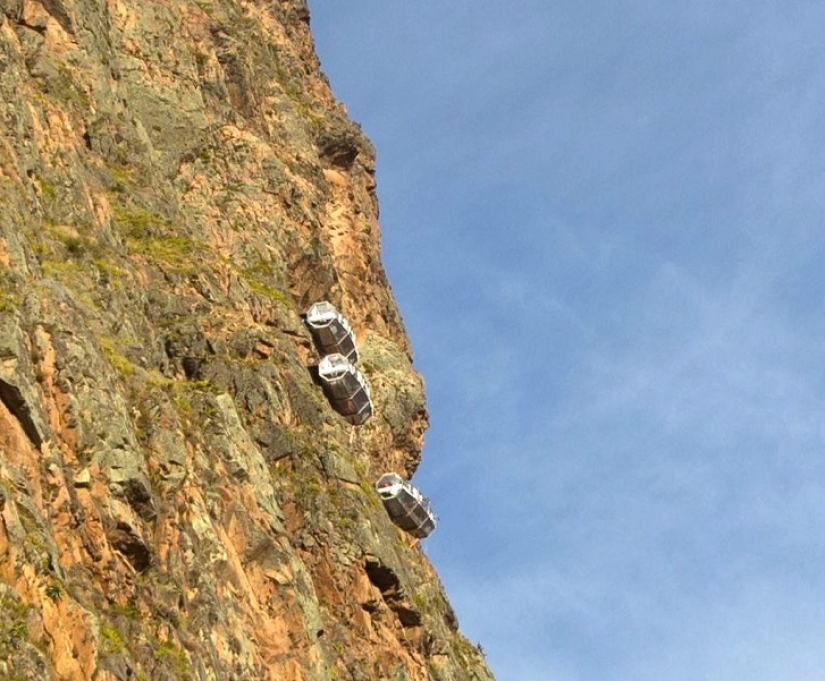 Hotel "crazy climber", or a hotel for the brave