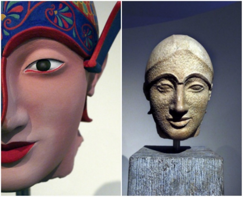 How it really looked like ancient Greek sculpture How it really looked like ancient Greek sculpture