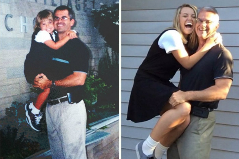 How many years, how many winters: children in the first and last day of school