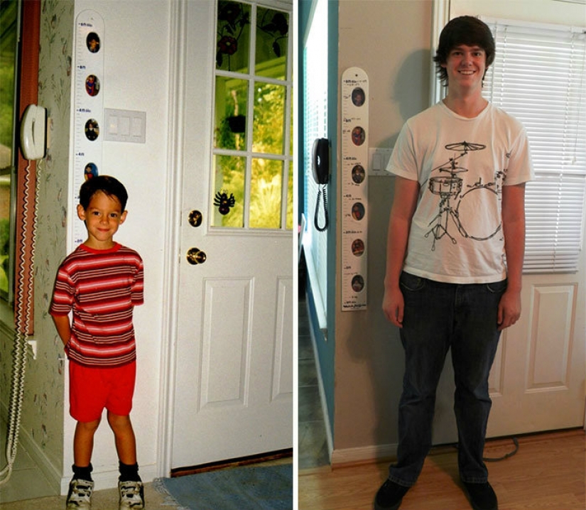 How many years, how many winters: children in the first and last day of school How many years, how many winters: children in the first and last day of school