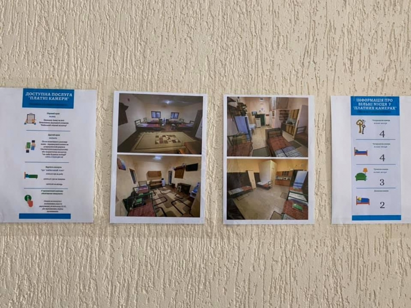 How much it costs to sit in comfort: in the Ukrainian prison there is a paid camera