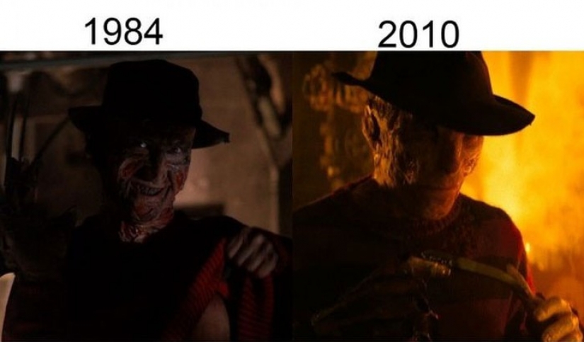 How to change the characters in the films as a result of remakes and restarts