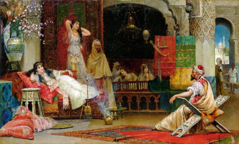 How to get on the bed to sultans and why sultans watched the only woman in the eyes