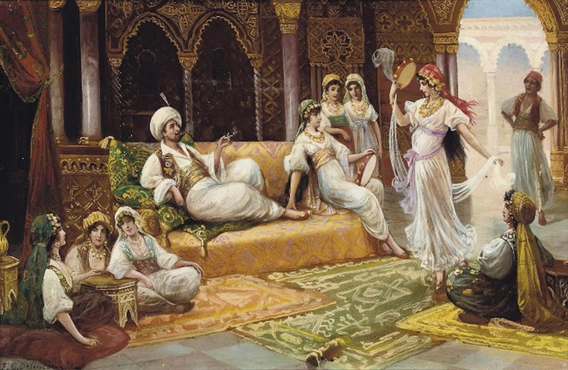 How to get on the bed to sultans and why sultans watched the only woman in the eyes